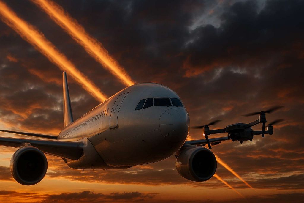Danger des drones pour l’aviation civile en Europe
