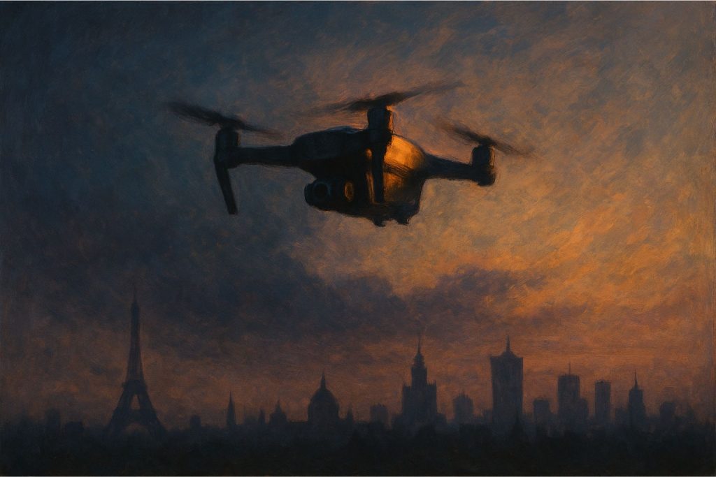 Drones et tensions aériennes aux frontières européennes